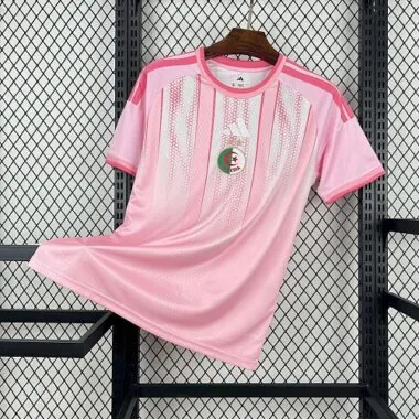 2026 Algeria Pink Training Kit World Cup Cheap Football Jersey Wholesale Yupoo