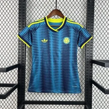 2026 Women#039;s Colombia Away Kit S-2XL World Cup Cheap Football Jersey Wholesale Yupoo