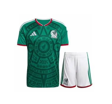 2026 Mexico Home Kit Jersey+Shorts World Cup Cheap Football Jersey Wholesale Yupoo
