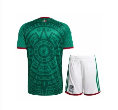 2026 Mexico Home Kit Jersey+Shorts World Cup Cheap Football Jersey Wholesale Yupoo
