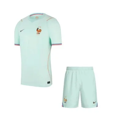 2026 France Away Kit Jersey+Shorts World Cup Cheap Football Jersey Wholesale Yupoo