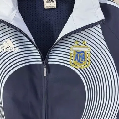 2026 Argentina Retro Style Windbreaker Jackets S-3XL World Cup Cheap Football Jersey Wholesale Yupoo