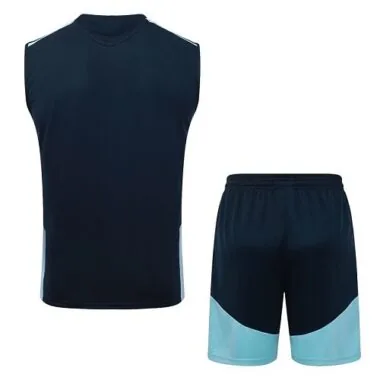 2026 Argentina Sleeveless Training Kits Tracksuits World Cup Cheap Jersey Wholesale Yupoo
