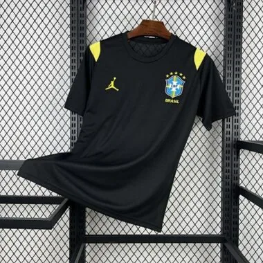 2026 Brazil Pre-Match Kit S-4XL World Cup Cheap Football Jersey Wholesale Yupoo
