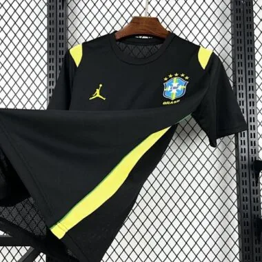 2026 Brazil Pre-Match Kit S-4XL World Cup Cheap Football Jersey Wholesale Yupoo