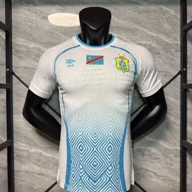 2026 Player DR Congo Away Kit World Cup Cheap Football Jersey Wholesale Yupoo