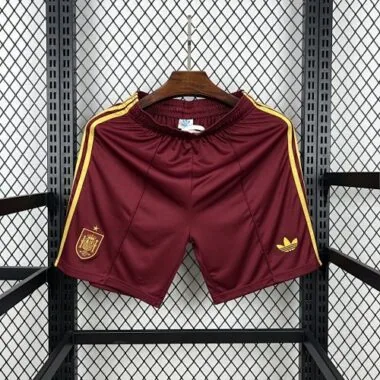 2026 Spain Away Shorts World Cup Cheap Football Jersey Wholesale Yupoo