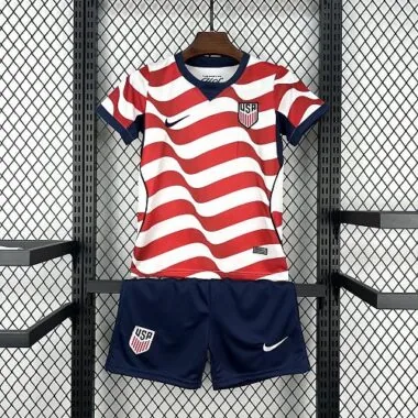 2026 Kids USA Home Kit World Cup Cheap Football Jersey Wholesale Yupoo