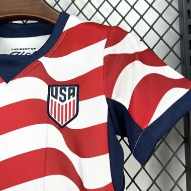 2026 Kids USA Home Kit World Cup Cheap Football Jersey Wholesale Yupoo