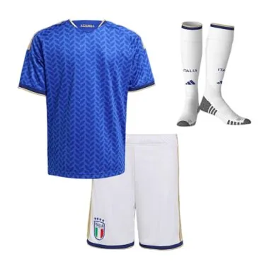 2026 Kids Italy Home Full Kit World Cup Cheap Football Jersey Wholesale Yupoo