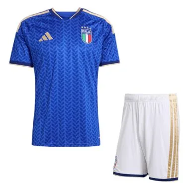 2026 Italy Home Kit Jersey+Shorts World Cup Cheap Football Jersey Wholesale Yupoo
