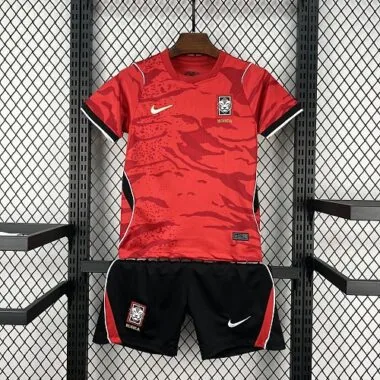 2026 Kids South Korea Home Kit World Cup Cheap Football Jersey Wholesale Yupoo