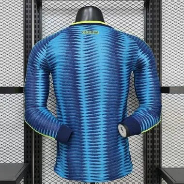 2026 Player Colombia Away Long Sleeve Kit World Cup S-3XL Cheap Football Jersey Wholesale Yupoo