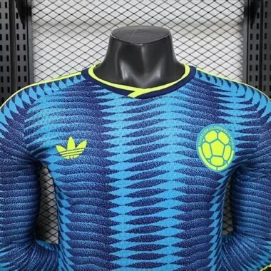 2026 Player Colombia Away Long Sleeve Kit World Cup S-3XL Cheap Football Jersey Wholesale Yupoo