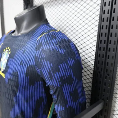 2026 Player Brazil Away Long Sleeve Kit S-3XL World Cup Cheap Football Jersey Wholesale Yupoo