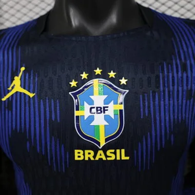 2026 Player Brazil Away Long Sleeve Kit S-3XL World Cup Cheap Football Jersey Wholesale Yupoo