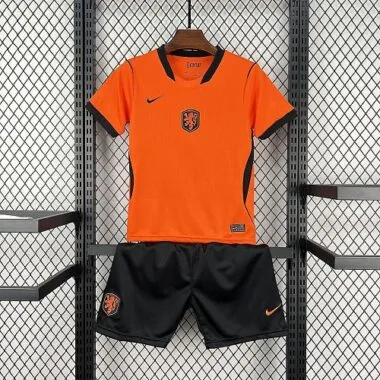 2026 Kids Netherlands Home Kit World Cup Cheap Football Jersey Wholesale Yupoo