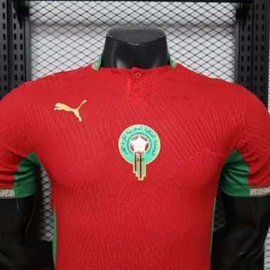 2026 Player Morocco Home Kit S-4XL World Cup Cheap Football Jersey Wholesale Yupoo