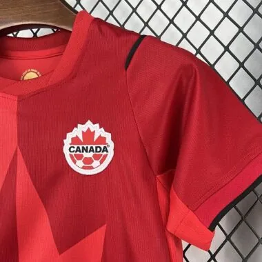 Camiseta de fútbol de la selección canadiense infantil 2026 (local) para el Mundial, a buen precio, venta al por mayor en Yupoo