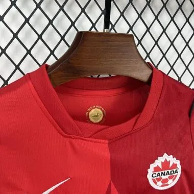 Camiseta de fútbol de la selección canadiense infantil 2026 (local) para el Mundial, a buen precio, venta al por mayor en Yupoo