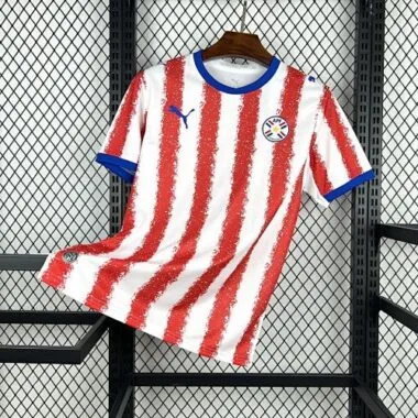 2026 Paraguay Home Kit S-4XL World Cup Cheap Football Jersey Wholesale Yupoo
