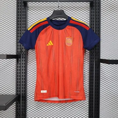 2026 Player Spain Women#039;s Home Kit World Cup Cheap Football Jersey Wholesale Yupoo