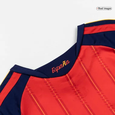 2026 Kinderen Spanje Thuiswedstrijd Volledige uitrusting WK Goedkoop voetbalshirt Groothandel Yupoo