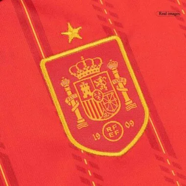 2026 Kinderen Spanje Thuiswedstrijd Volledige uitrusting WK Goedkoop voetbalshirt Groothandel Yupoo