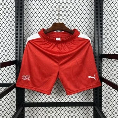 2026 Switzerland Home Shorts World Cup Cheap Football Jersey Wholesale Yupoo