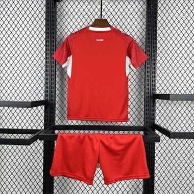 2026 Kids Switzerland Home Kit World Cup Cheap Football Jersey Wholesale Yupoo