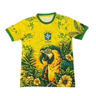 2026 Brazil Parrot Special Edition Kit Cheap Football Jersey Wholesale Yupoo