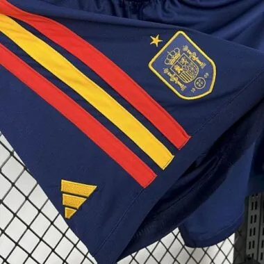 2026 Spain Home Shorts World Cup Cheap Football Jersey Wholesale Yupoo