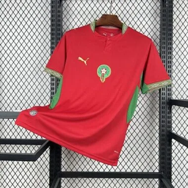 2026-27 Morocco Home Kit S-4XL Cheap Football Jersey Wholesale Yupoo