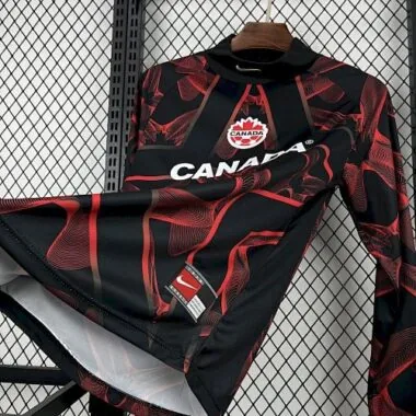 2026 Canada portiere Hollywood kit a manica lunga World Cup maglia da calcio foto dell'album 4