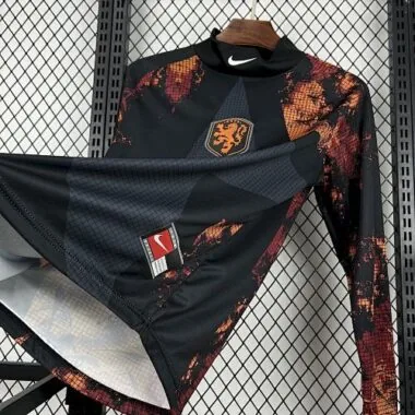 2026 Netherlands Goalkeeper Hollywood Long Sleeve Kit World Cup Cheap Jersey Wholesale Yupoo
