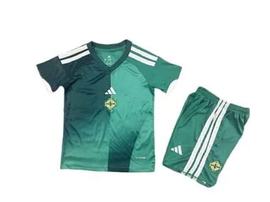2026 Kids Northern Ireland Home Kit World Cup Cheap Football Jersey Wholesale Yupoo