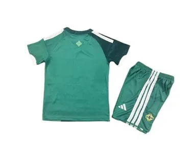 2026 Kids Northern Ireland Home Kit World Cup Cheap Football Jersey Wholesale Yupoo