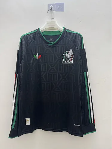 2026 Mexico Third Away Kit S-4XL Long Sleeve World Cup Cheap Football Jersey Wholesale Yupoo