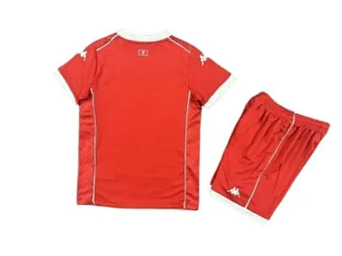2026 Kids Tunisia Home Kit World Cup Cheap Football Jersey Wholesale Yupoo