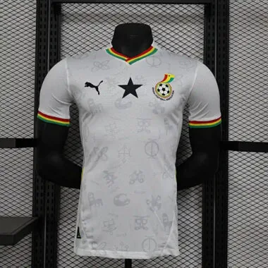 24-25 Player Ghana Home Kit World Cup Cheap Football Jersey Wholesale Yupoo