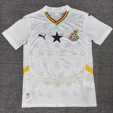24-25 Ghana Home Kit S-4XL World Cup Cheap Football Jersey Wholesale Yupoo