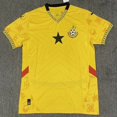 24-25 Ghana Away Kit S-4XL World Cup Cheap Football Jersey Wholesale Yupoo