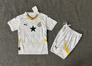 24-25 Kids Ghana Home Kit World Cup Cheap Football Jersey Wholesale Yupoo