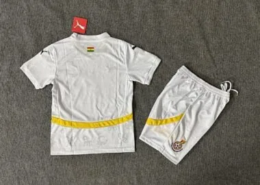 24-25 Kids Ghana Home Kit World Cup Cheap Football Jersey Wholesale Yupoo