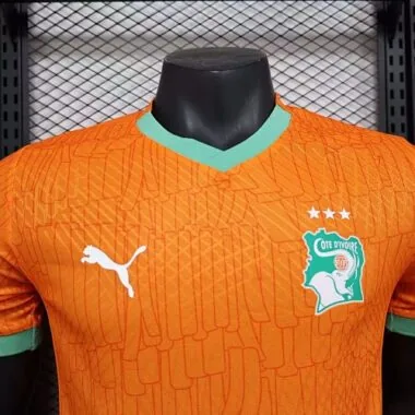 24-25 Players Ivory Coast Home Kit World Cup Cheap Football Jersey Wholesale Yupoo