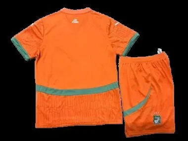 24-25 Kids Ivory Coast Home Kit World Cup Cheap Football Jersey Wholesale Yupoo