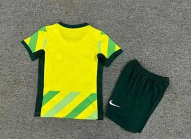 2025 Kids Australia Home Kit World Cup Cheap Football Jersey Wholesale Yupoo