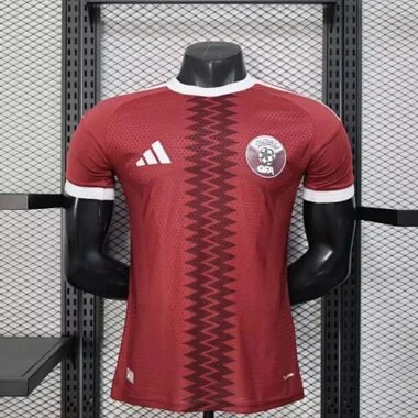 2026 Player Qatar Home Kit S-4XL World Cup Cheap Football Jersey Wholesale Yupoo
