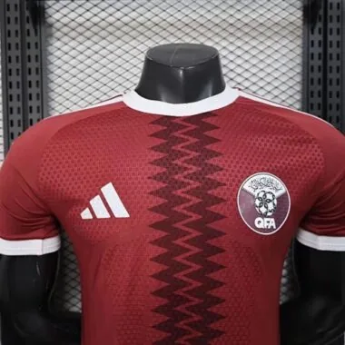 2026 Player Qatar Home Kit S-4XL World Cup Cheap Football Jersey Wholesale Yupoo