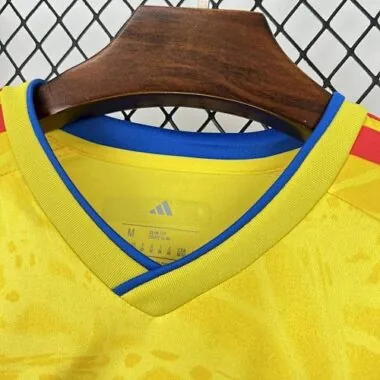 2026 Colombia Home Long Sleeve Kit S-4XL World Cup Cheap Football Jersey Wholesale Yupoo